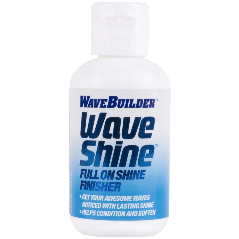 WaveBuilder Wave Shine | Full On Shine Finisher Conditions and Softens the Hair, 118 Ml