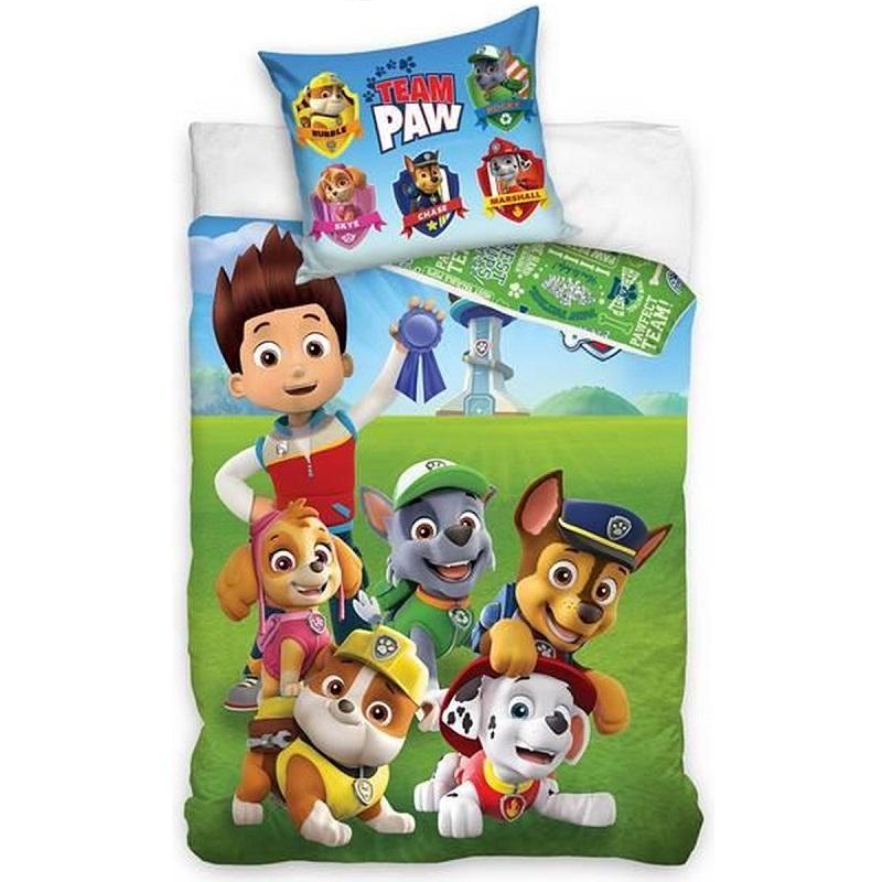 

Постельный комплект Paw Patrol 100% Хлопок - Хлопковый пододеяльник 140х200 см + 1 наволочка 70х80 см