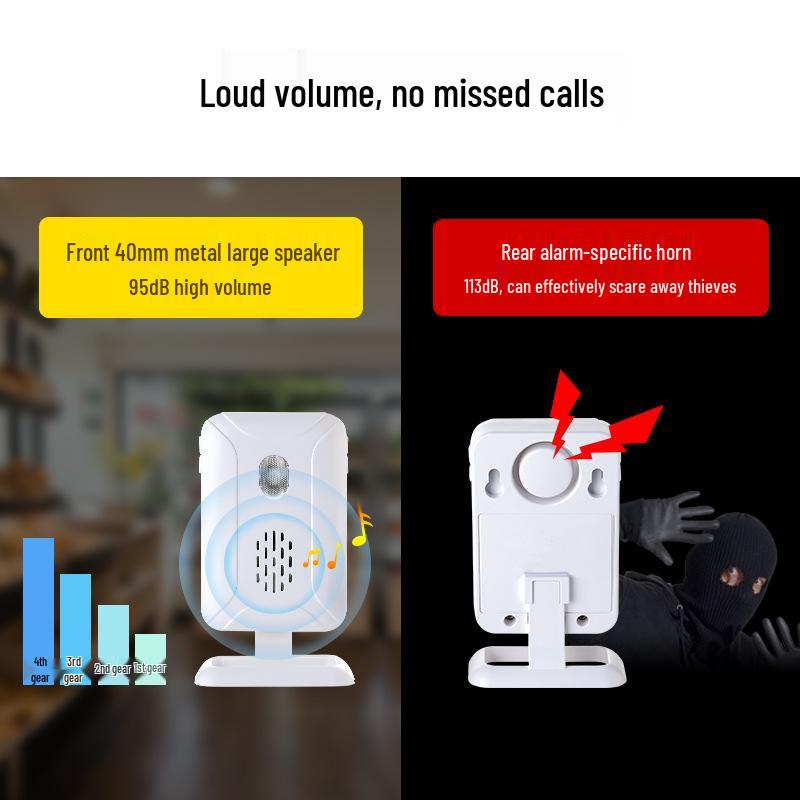 Wireless Infrared Motion Sensor Voice Welcomer