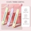 2-In-1 Needle Threader Seam Ripper Tool Seam Ripper Threading Aid For Sewing Needles Multifunctional Sewing Tool Thread Remover