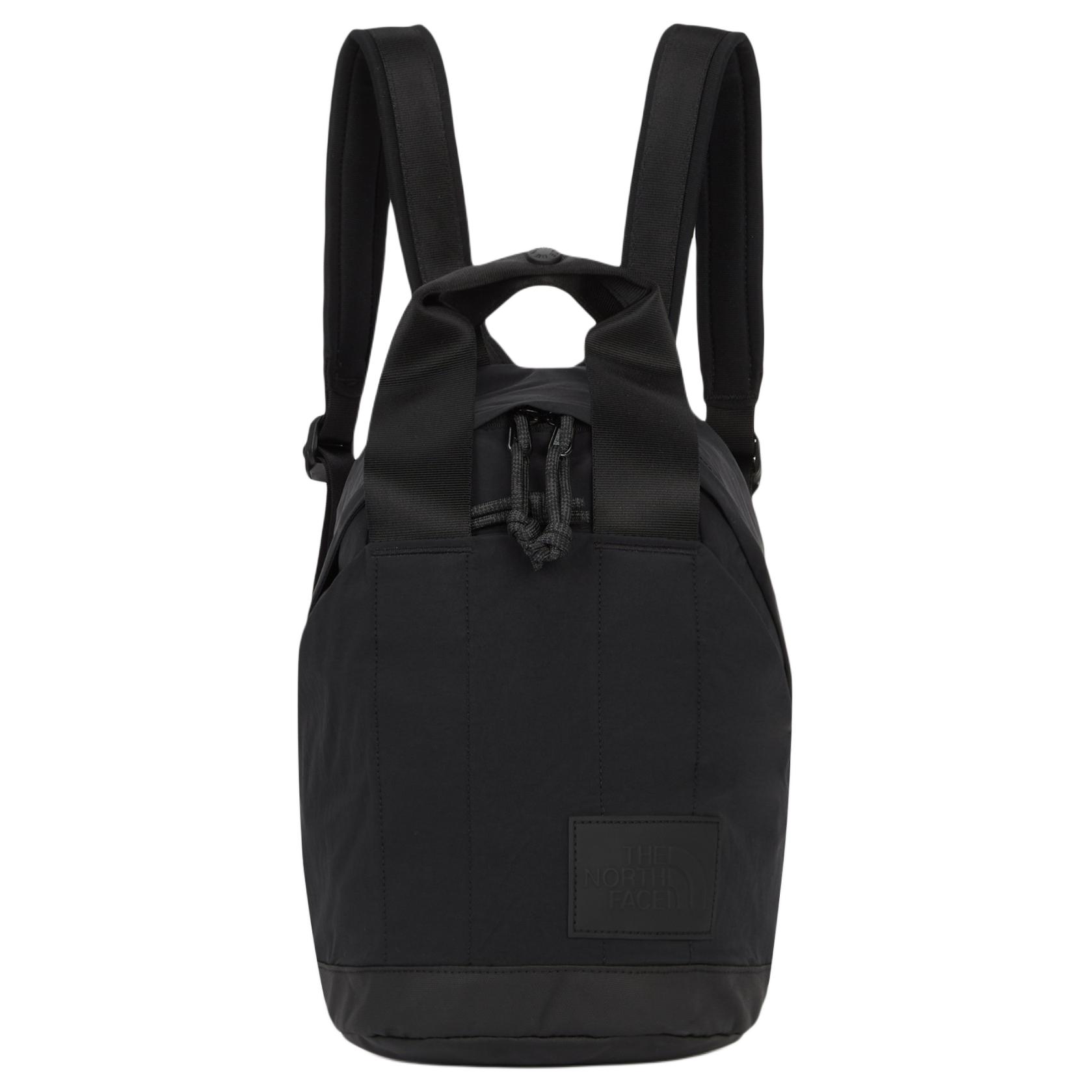 The North Face 5L W Never Stop Solid Color Design Nylon Mini Backpack Unisex backpack Black NM2SR31A Black