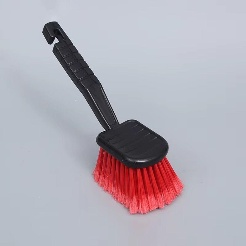 Ergonomic Design Car Wash Brush Effective Water Absorption Deep Cleaning Brush  For Car Wheels