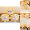 Flower Shy Girl Plush Pillow Super Soft For Living Room Hugging And Watching Tv**