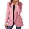 Women's  Fashion  Long Sleeve Open Front  Business Casual Cardigan, Fashion Jacket,