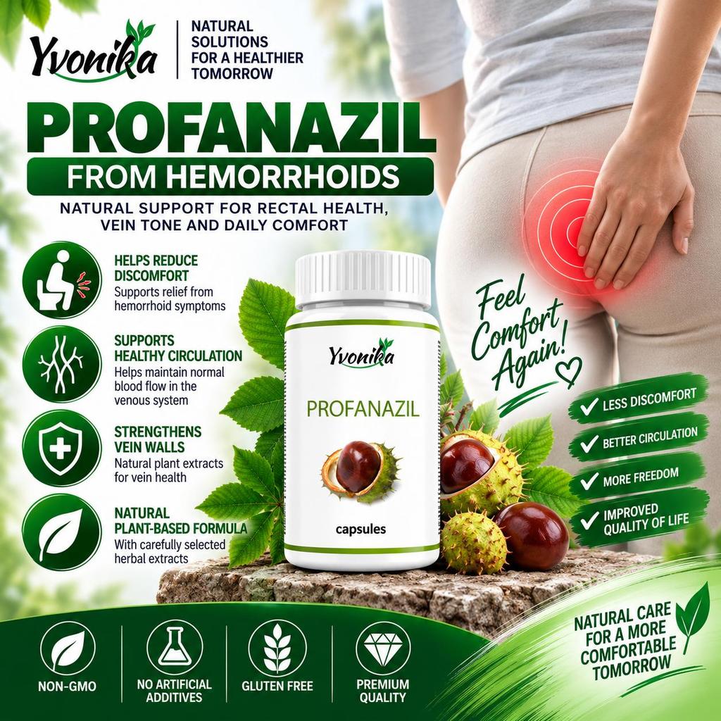 Profanazil – From Hemorrhoids: 30 Capsules
