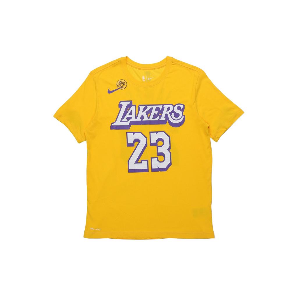 Nike X NBA T Shirt Men's Yellow BV8796-705