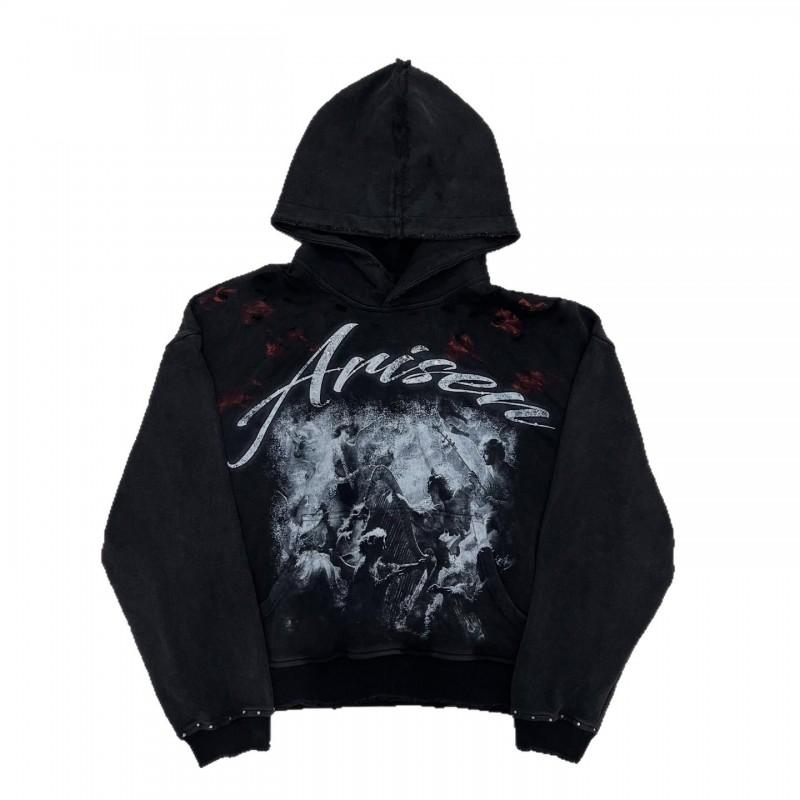 Felpa Streetwear Unisex con Stampa di Lettere Glitterate Vestibilità Larga Manica Lunga Felpa Casual per Adolescenti Giovani Adulti