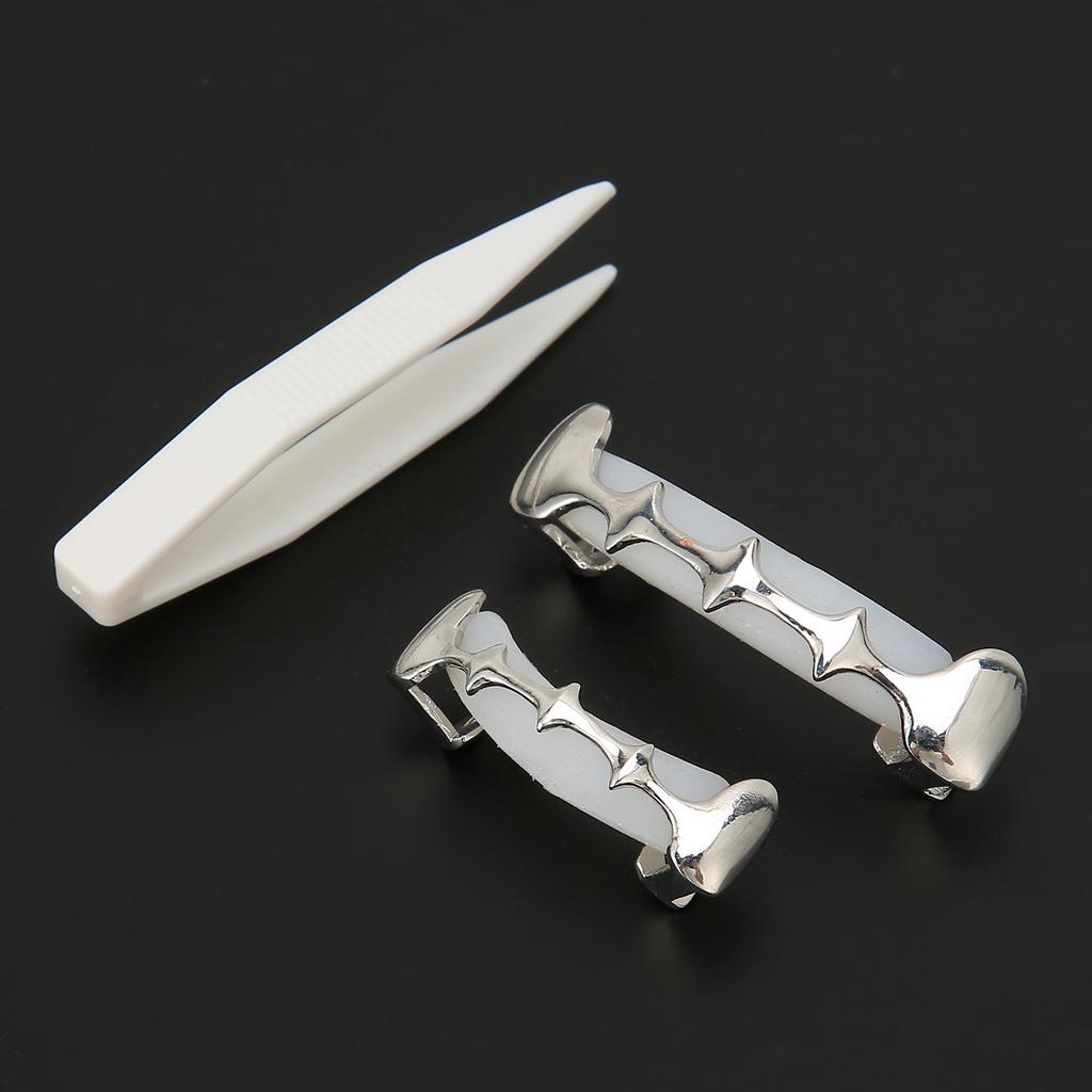 Irregular Hip Hop False Tooth Set Halloween Festival Hip Hop Tooth Decoration Accessory