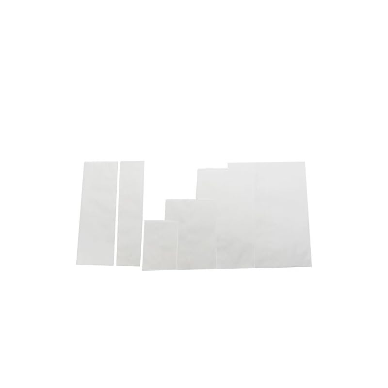Shimojima Heiko Paper Bags, Patterned Small Bags, No Flap, Size 18, White, 11.5 X 16 Cm, 200 Pieces