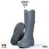 Rain shoes women's fashion non-slip rain boots adult water boots high cross-border water shoes waterproof boots long overshoes