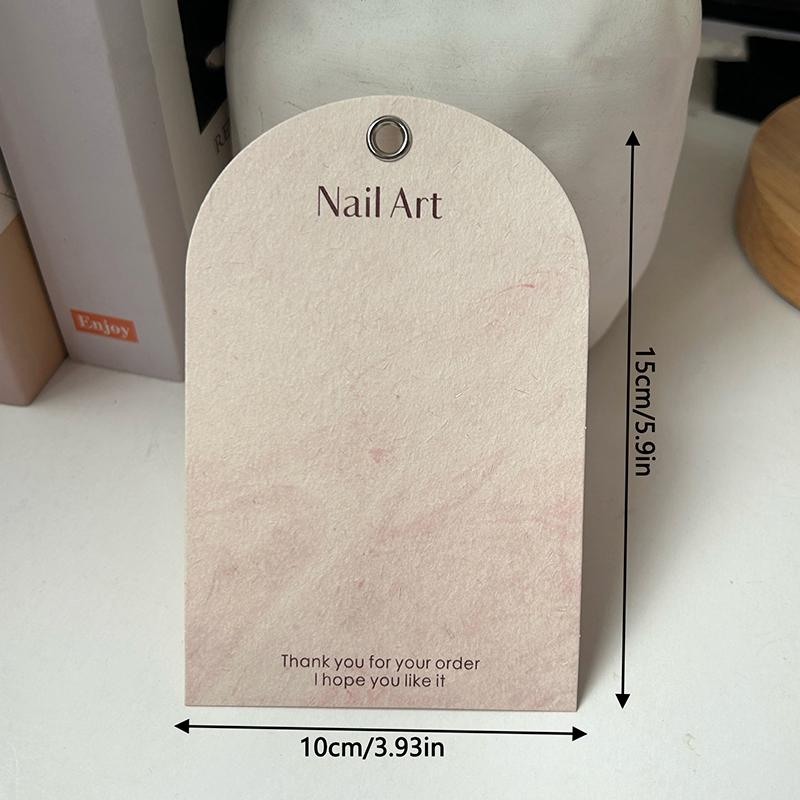 Dustproof False Nails Sample Display Cards False Tips Manicure Collector Board Showing Manicure Tools