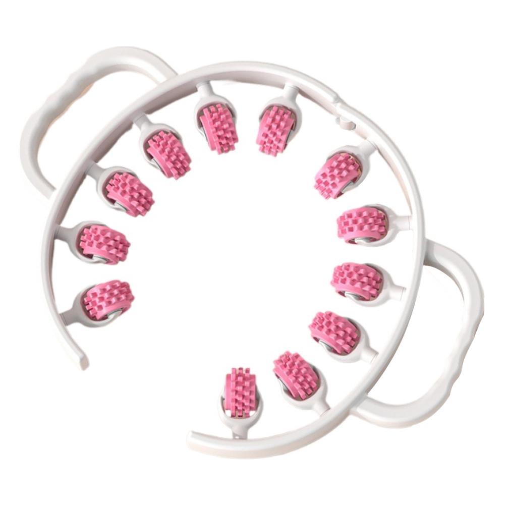 Fully Wrapped Ring Massager Soft Rubber Roller Lymphatic Drainage For Calf Thigh Slimming Fitness Recovery Muscle Relief Tools