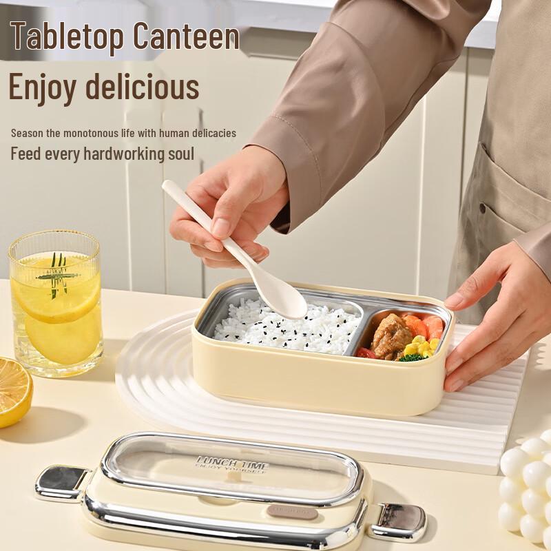 304 Stainless Steel Divided Bento Lunch Box