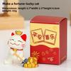 Cute Mobile Phone Stand Decoration Cute Maneki Neko Resin Office DeskCute Gift Decoration