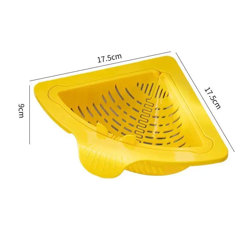 Magnetic Kitchen Sink Strainer Basket Magnetic Drain Basket Capacity Drainage Shelf Leftover Food Separation Draining Rack