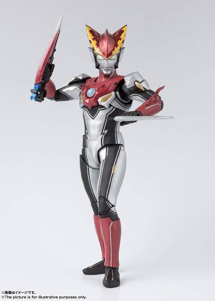 TAMASHII NATIONS Ultraman Ultraman Rosso Flame Press Bonus 150mm ABS PVC Painted Movable Figure S.H.Figuarts R/B (First Included) Approx. &