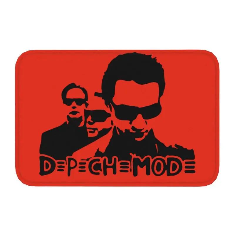 Electronic Rock Depeche Cool Mode Front Floor Door Entrance Mat Outdoor Kitchen Bathroom Doormat Garage Carpet Rug