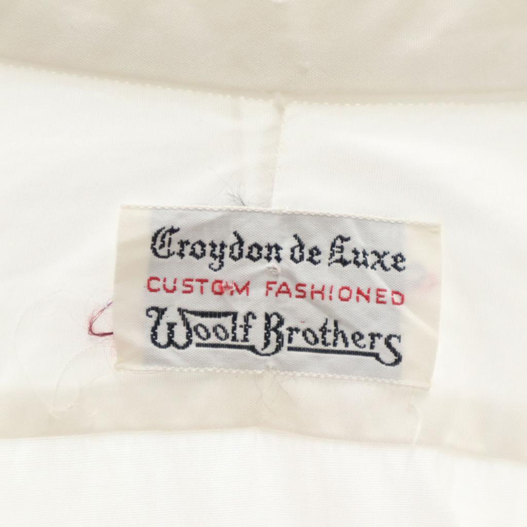60s vintage Long sleeve Frill shirt white Men's Used