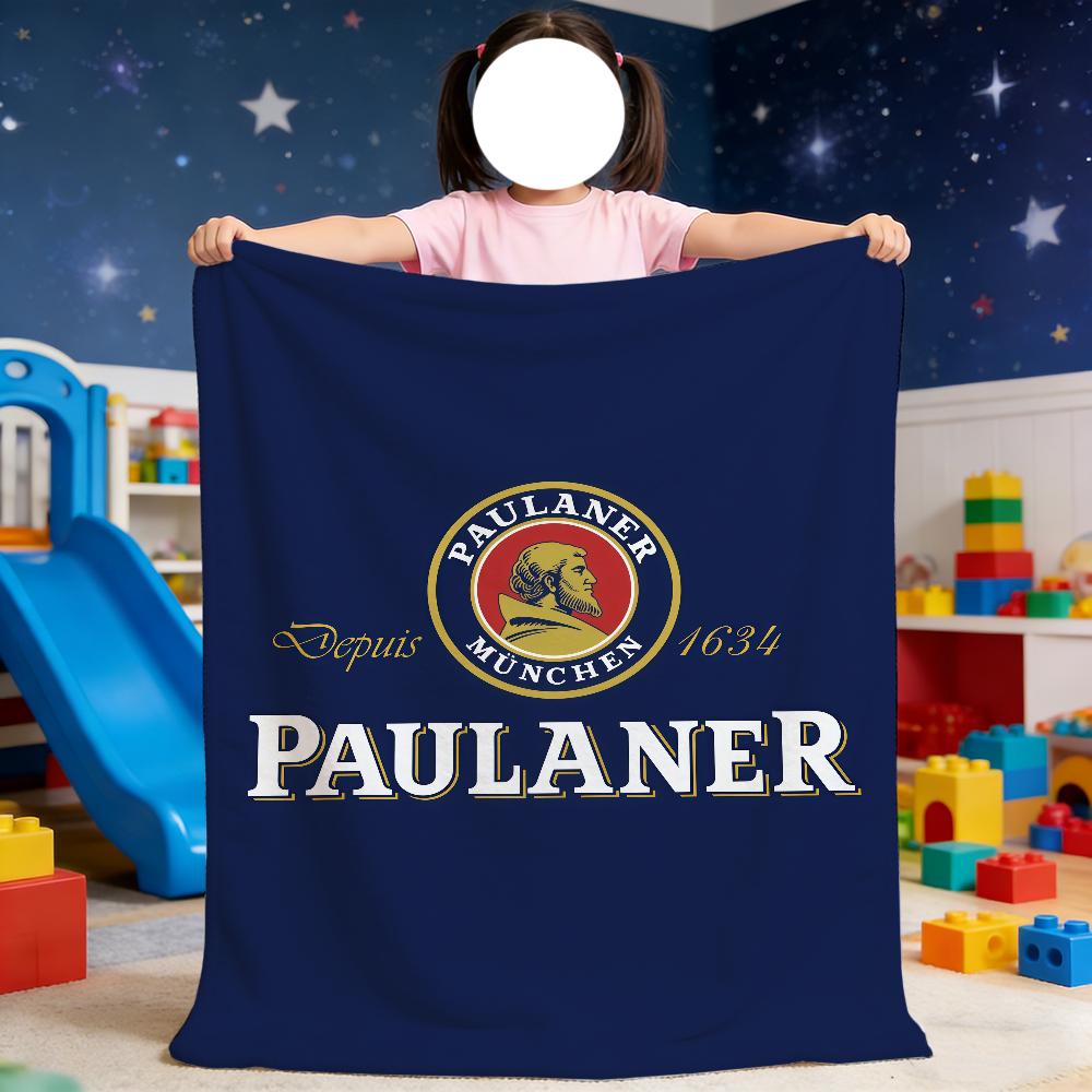 P-Paulaner München Decke für weiche Überwurfdecke für Picknick Bett Sofa Haus Schlafzimmer Gemütlich Warm Bequem