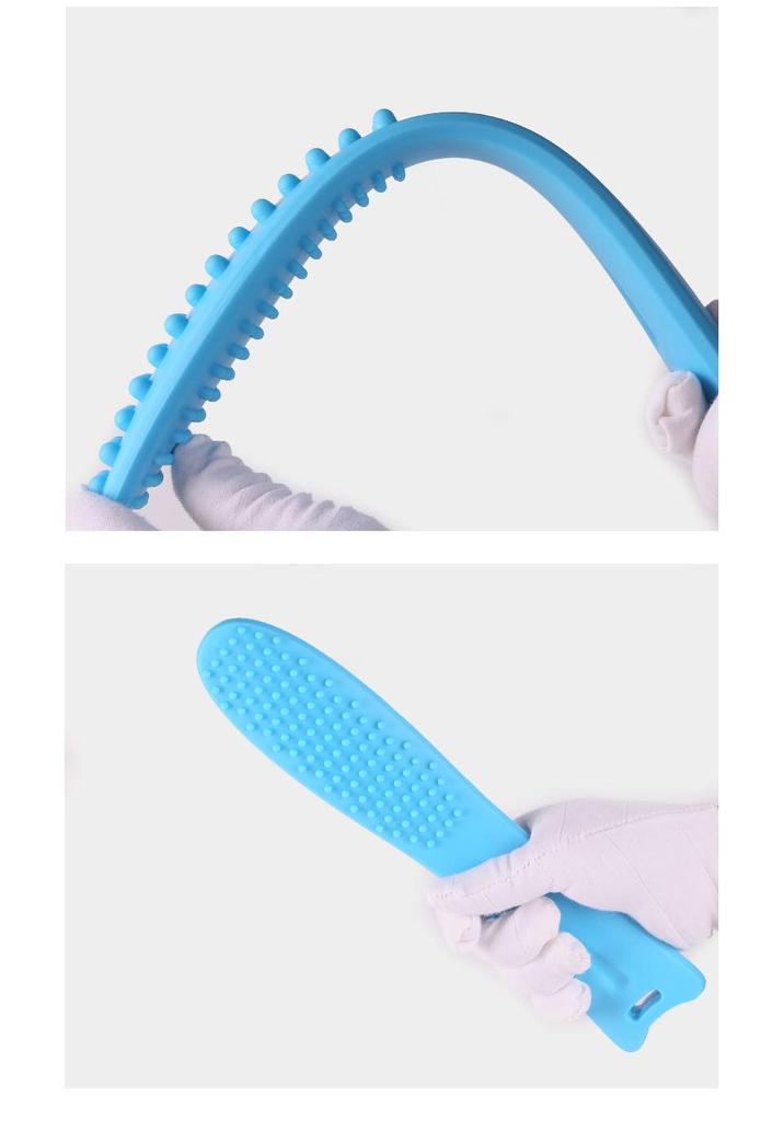 Silicone Meridian Massage Stick for Patting, Scrapping, and Fitness Guasha Therapy.