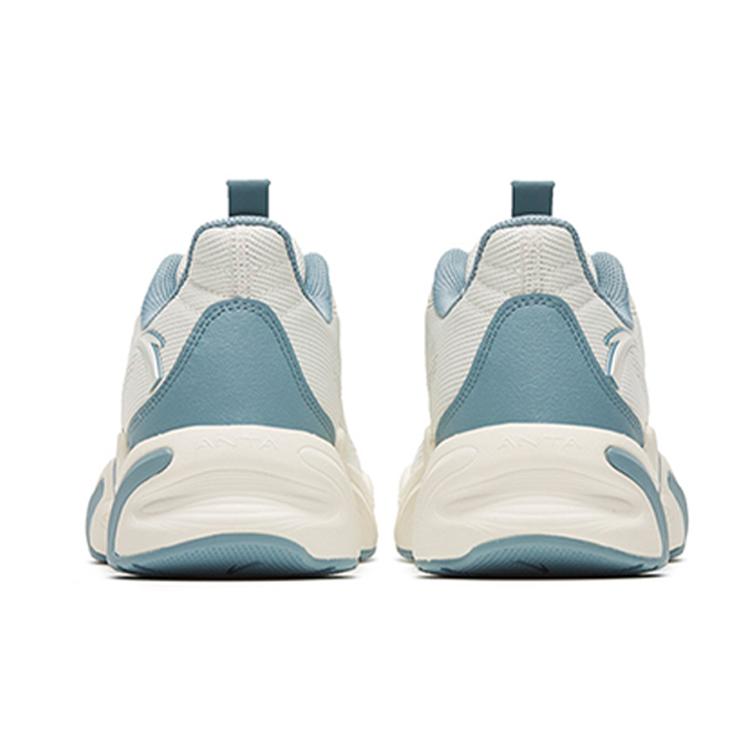 New Anta Unstoppable Breathable And Wear resistant Low Top Running Shoes Men's White Gray 112245523-4