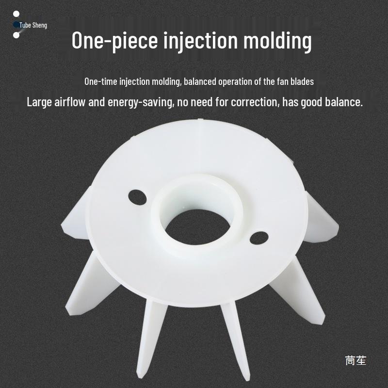 High-Temperature Resistant Y3/YX3 Plastic Cooling Fan Blade 0.55-160KW Energy Saving, New YE3.