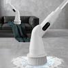 Adjustable Stretchable Arm Electric Scrubbing Brush Electric Spin Scrubber  Floor Maintenance