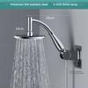 Bathroom High Pressure 6 /8 Inch Square/Round Rainfall Shower Head 360° Rotation Sprayer Hand Held Shower Head Accessories