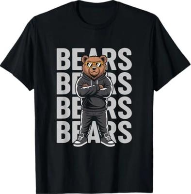 Retro Bear Gift for Men WomenT-Shirt