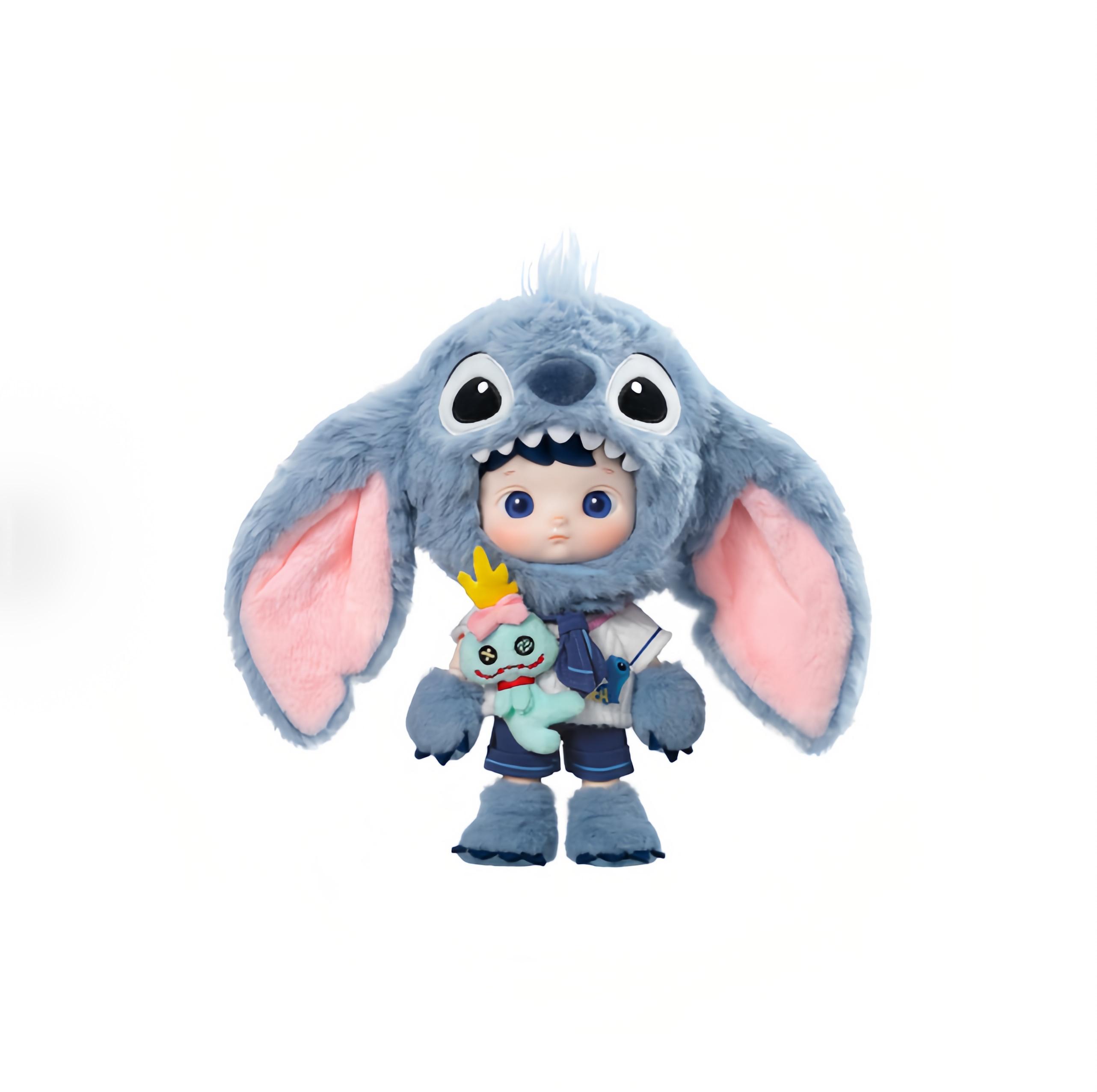 

POP MART HACIPUPU × Disney Stitch 1/8 Екшн-фігурка – Мила Трендова Дизайнерська Іграшка 20CM