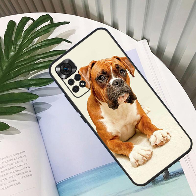 Boxer Dog For Xiaomi Redmi 10C 9C 12C 10A 9T Case For Redmi Note 12 8 9 10 11 Pro 9S 10S 11S Cover