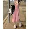 Women's Striped Knit Camisole Dress - Summer Slim Fit, Sweet & Spicy Style, Pure Desire Hot Girl Look