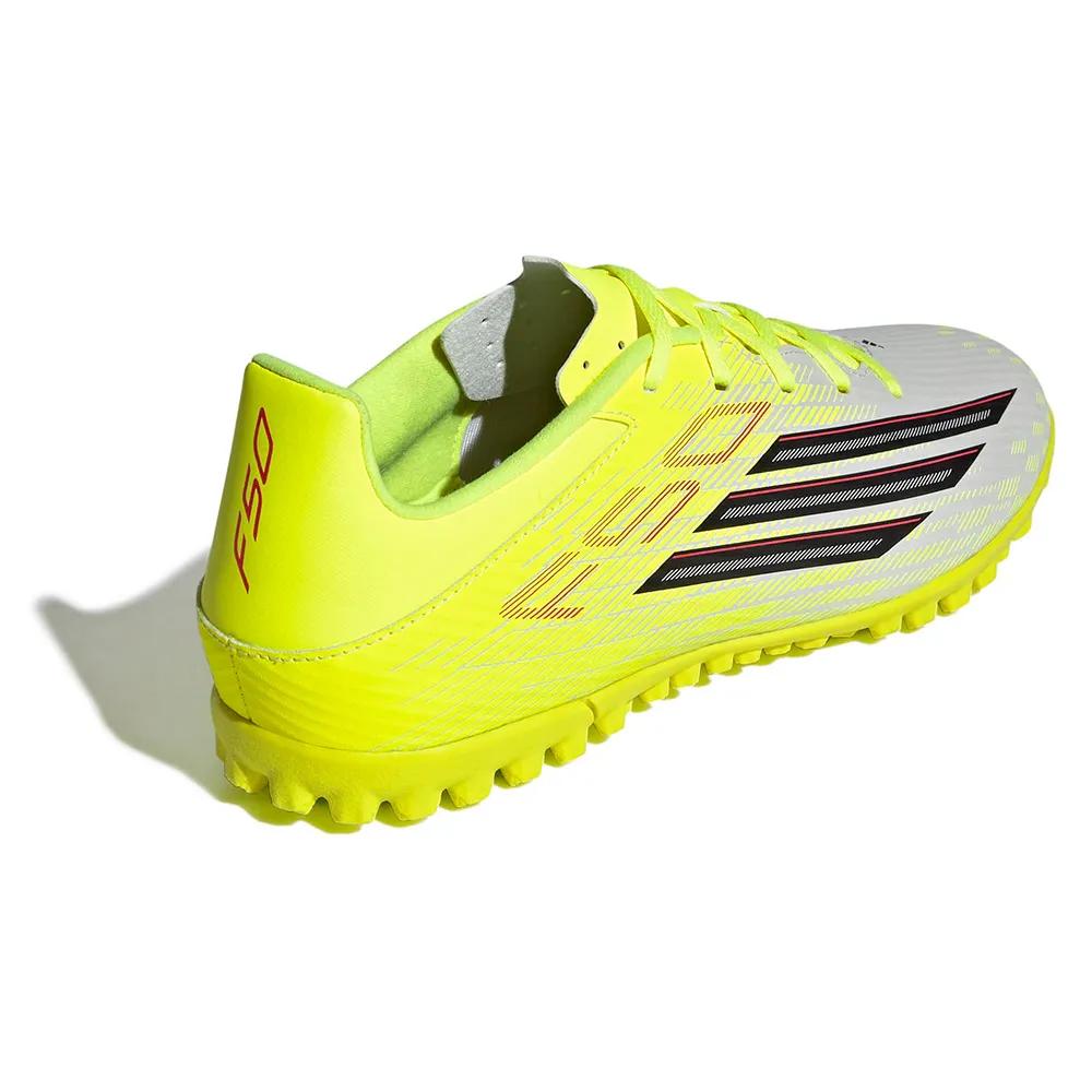 adidas F50 club tf Fußballschuhe synthetisches Textil gelb