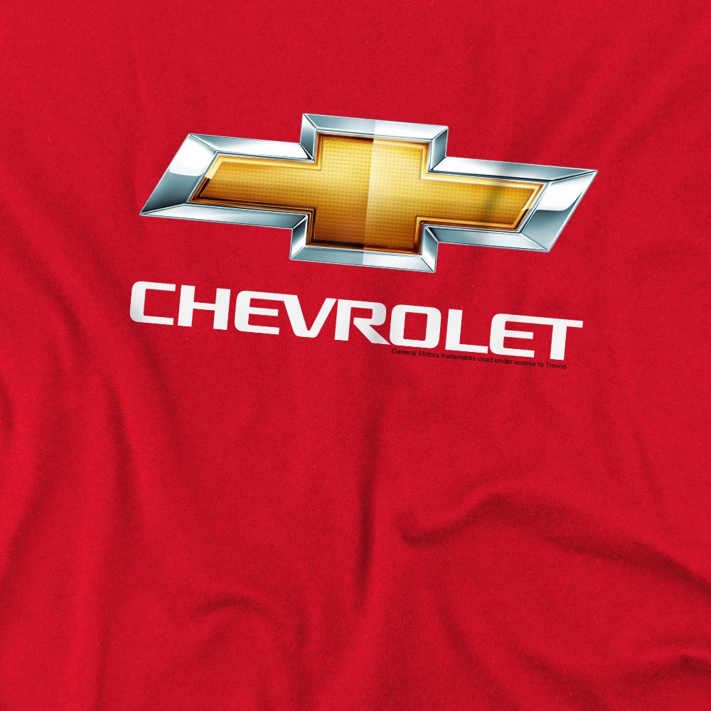 Chevrolet Unisex Adult Chevy Bowtie Stacked T-Shirt