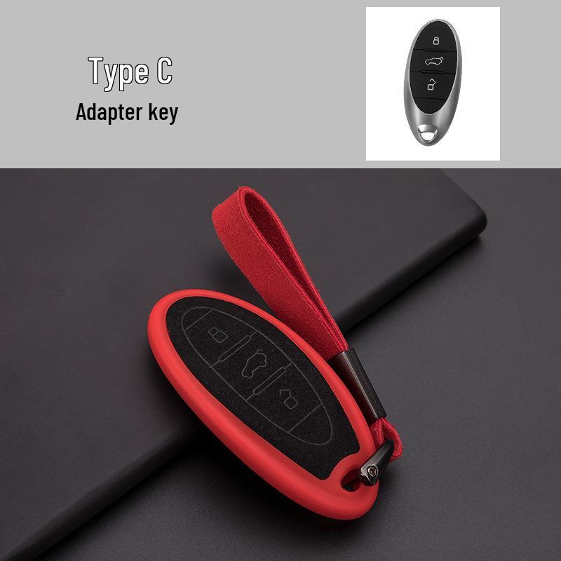 Protective Leather Key Cover for Bestune T77 Remote