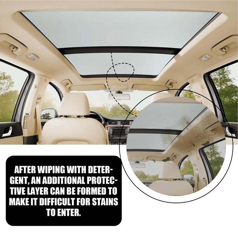 Roof Cleaner For Car 100ML Car Roof Powerful Cleaner Auto Interior Cleaner Portable Cleaning Spray Stain Remover