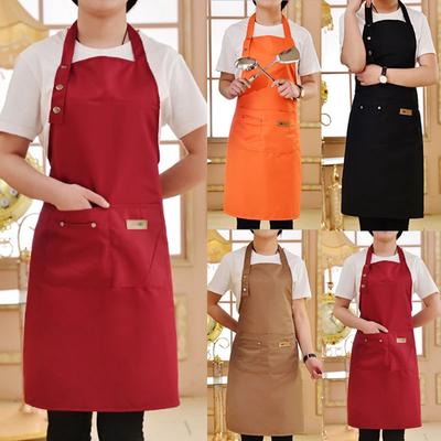 Fashionable for Woman Men Cooking Kitchen Apron Chef Waiter Cafe Shop BBQ Hairdresser New Fashion ADM
