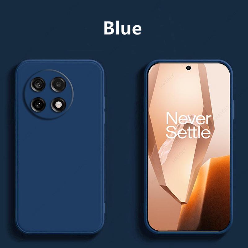 Liquid Silicone Phone Case For OnePlus 13R Case For OnePlus Ace 5 Pro Shockproof Funda Cover For OnePlus Ace 5