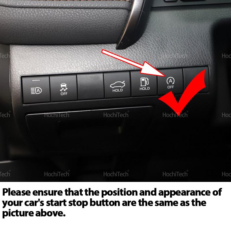 For Toyota Camry 2018- Automatic Stop Start Engine System Device OFF Button Control Sensor Plug Stop Cable