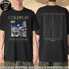 Maglietta Concerto Coldplay Music Of The Spheres A Denver CO Il 10 Giugno 2026 A E.Fiel