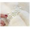Pearl Scarf Winter New Style Thickened Korean Version of Cross-warmingwool Wool Rabbit-like Neck Collar