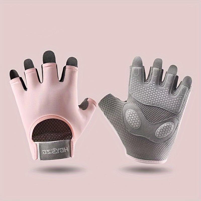 Pair of Sports Gloves with Anti-slip Sponge and Fashionable Fitness, Breathable Training Gloves