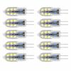 10 Pack Bi Pin Base LED Bulbs G4 LED Light Bulbs Bright LED Bulb Lights Track Lighting