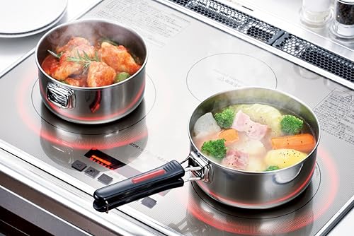 Takei Kibutsu Seisakusho Excellent Chef One-Touch Cooker 16/18cm 2-Piece Set EXC-101