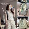 Lightweight Large Capacity Badminton & Tennis Racket Backpack for Men and Women, Double Shoulder Drawstring School Bag for Sports Travel