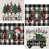 4 Pcs Wrinkle-Proof Nutcrackers Christmas Placemats Durable Tablecloth Christmas Table Mats  Kitchen