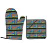 Mepps World's #1 Lure Pocket Oven Mitts and Pot Holder Sets of 2 for Baking Kitchen Cooking Grilling Resistant Non-Slip Gloves