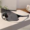 New Large Frame Sports Glasses Outdoor Integrated Cycling Sunglasses Mountaineering Men'S And Women'S Fashion Eyeglasses