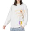 Adidas Neo Sweatshirts Women's Ecru Crew Neck Moderate Regular IA6771