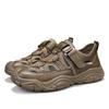 Fashion 2025 New Men's Summer Breathable Hollow-Out Sandals Covered-Toe Lightweight Outdoor Hiking Beach Casual Trendy Non-Slip Footwear